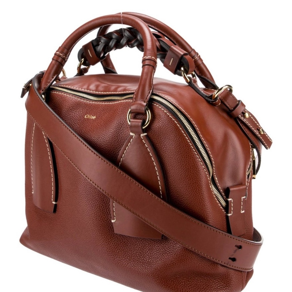 Chloe Brown Shoulder Bag